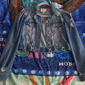 Crop Jean jacket